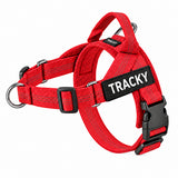 Harnais anti-traction Tracky rouge